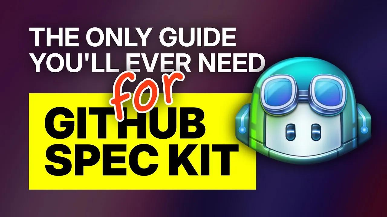 The Spec Kit video overview title card